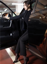 Wang Xinyao Yanni - NO.012 Buy watermark free black suit with pants, Gao Qilan(4)